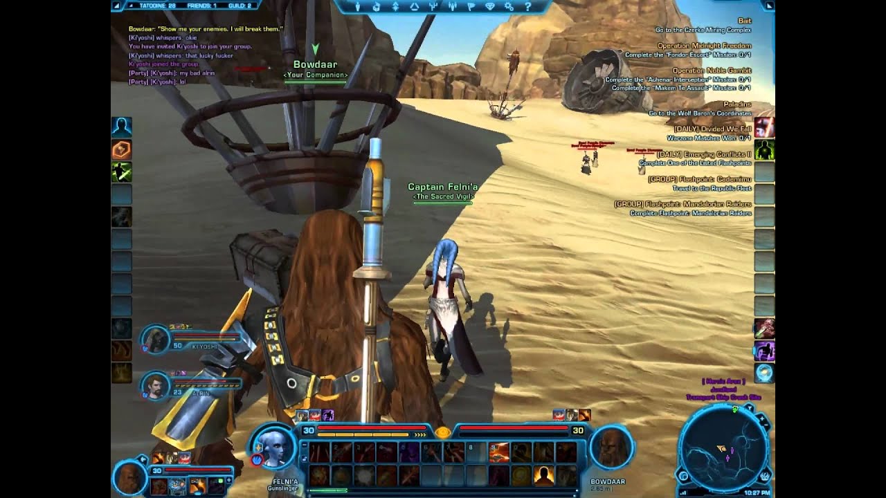 SWTOR Datacron Locations - Tatooine (Republic)