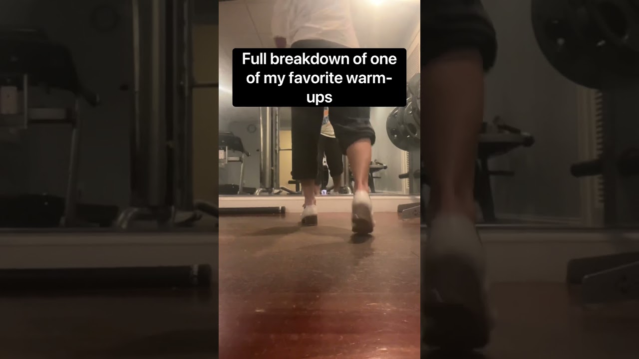 Warm-up for tap class 
