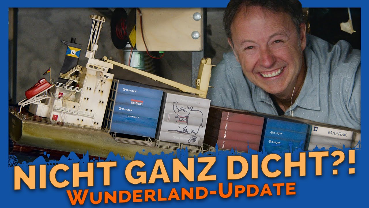 Schiffsrettung in letzter Sekunde - Klaus über Bord! | Wunderland-Update #22 | Miniatur Wunderland