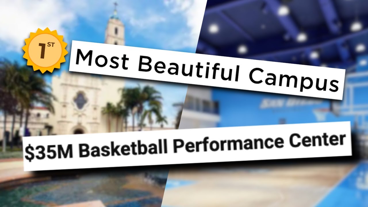#1 Campus in America + BRAND NEW $35M Basketball Facility - University of San Diego