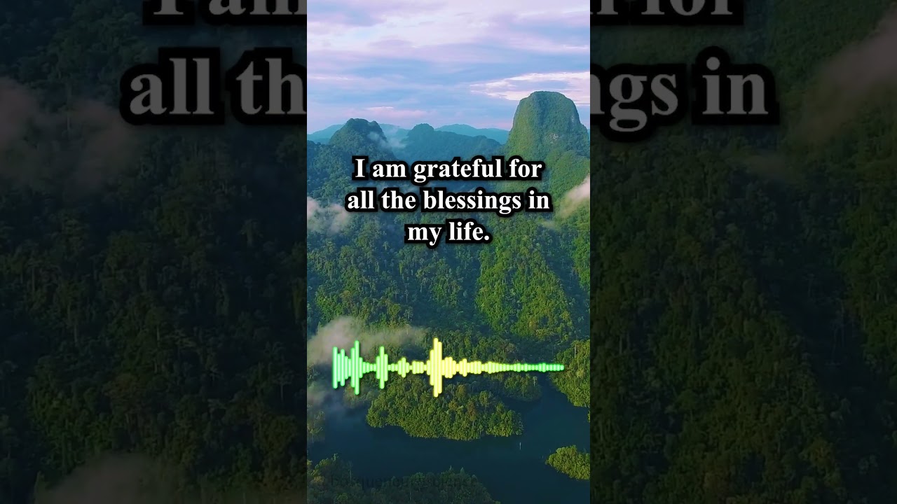 Positive Affirmations to Repeat | Morning Affirmations for Positive Energy | Positive Energy