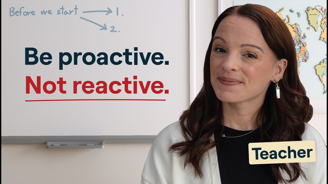 How teachers can stop behavior problems before they start