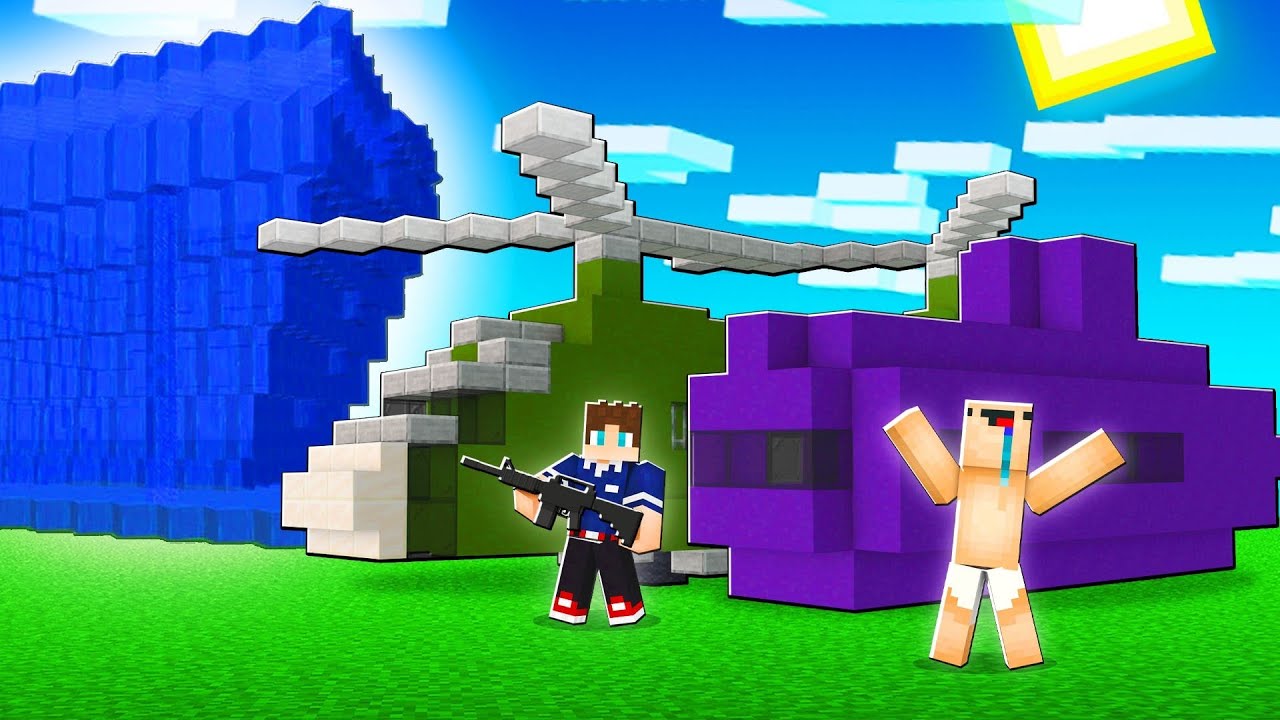 ДОМ НУБА В ПОДВОДНОЙ ЛОДКЕ ПРОТИВ ЦУНАМИ В МАЙНКРАФТ ПРО ПОСТРОИЛ ДОМ ВЕРТОЛЕТ MINECRAFT МУЛЬТИК