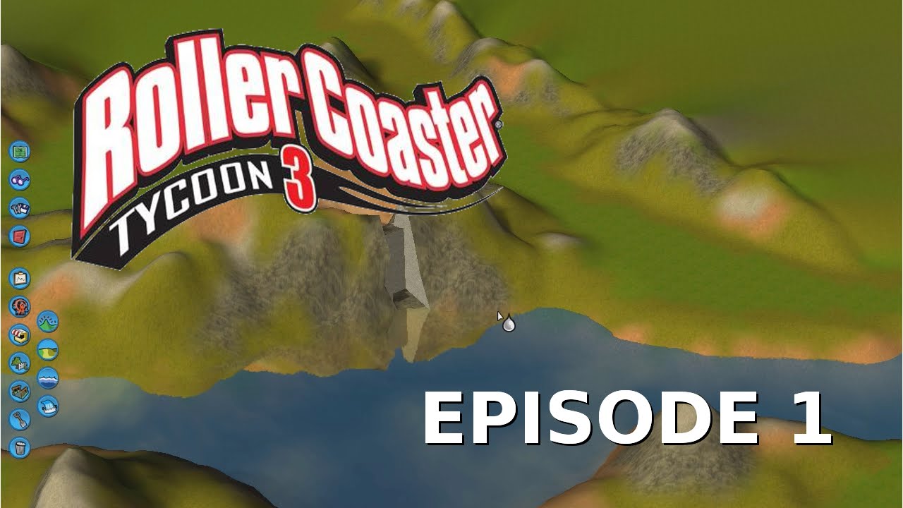 Let's Play Rollercoaster Tycoon 3 - Episode 1 - Terrain