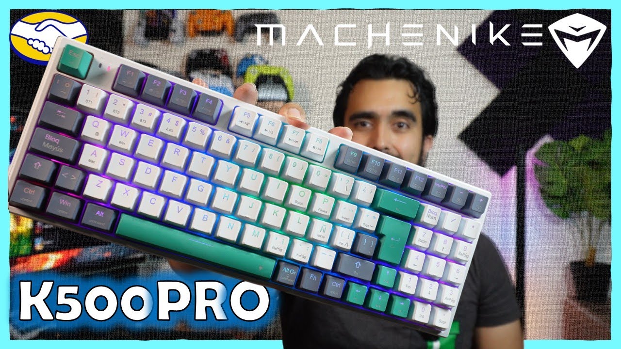 El teclado gamer más popular de Mercado Libre: ¡Machenike K500 Pro! ⌨️