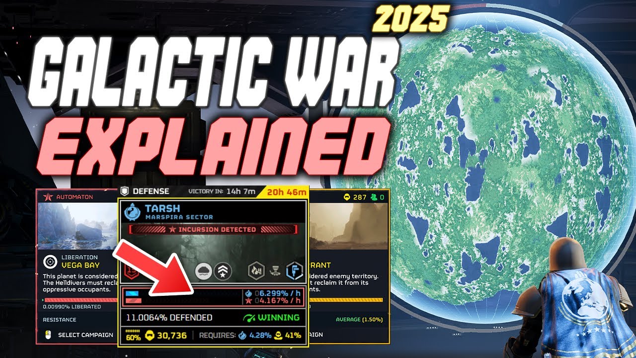 ОБНОВЛЕННОЕ 2025 ГОД РУКОВОДСТВО ПО ГАЛАКТИЧЕСКОЙ ВОЙНЕ ДЛЯ HELLDIVERS 2