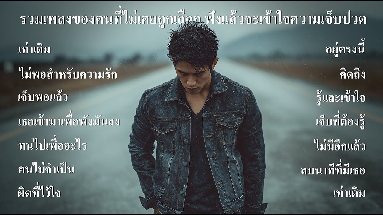 รวมเพลงของคนที่ไม่เคยถูกเลือก ฟังแล้วจะเข้าใจความเจ็บปวด ฟังต่อเนื่องยาวๆ - SOUND SPECTRUM