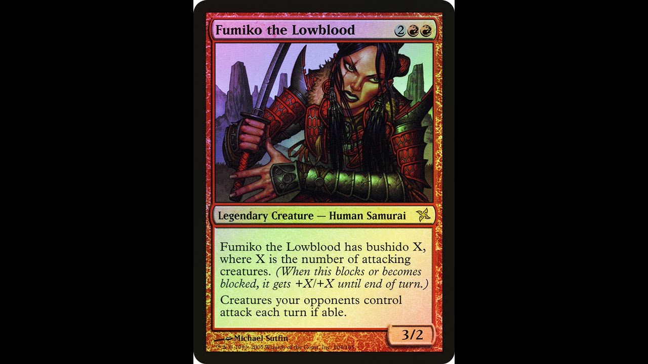 MTG Commander/EDH Deck Tech 2025 - Fumiko the Lowblood (biostem request)