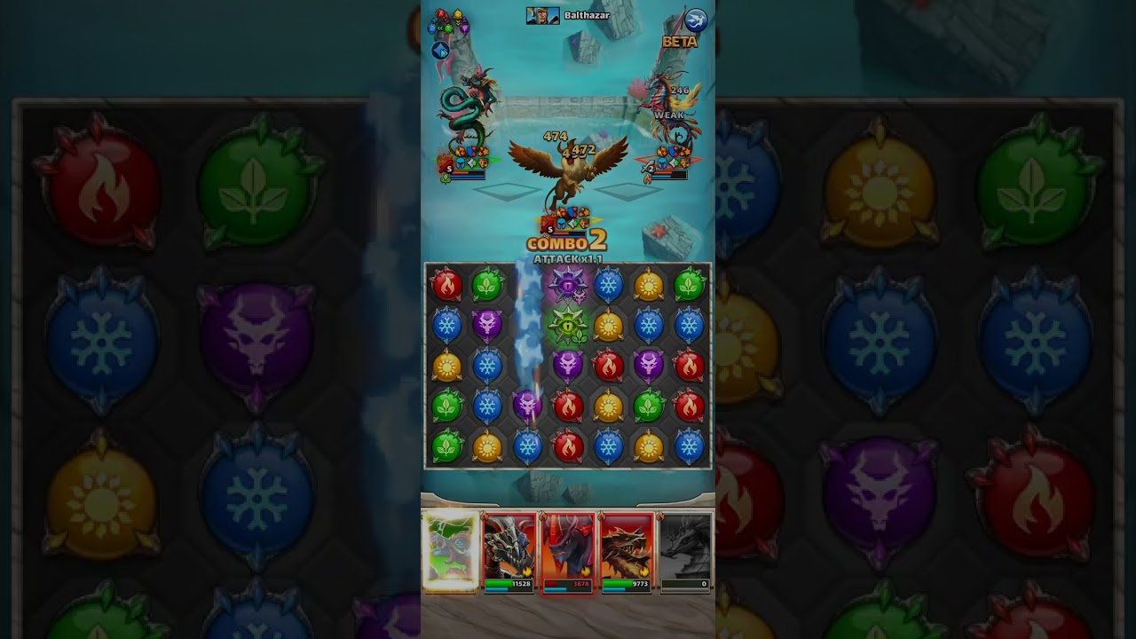 Empires and Puzzles - dragon tournament hits, day 3