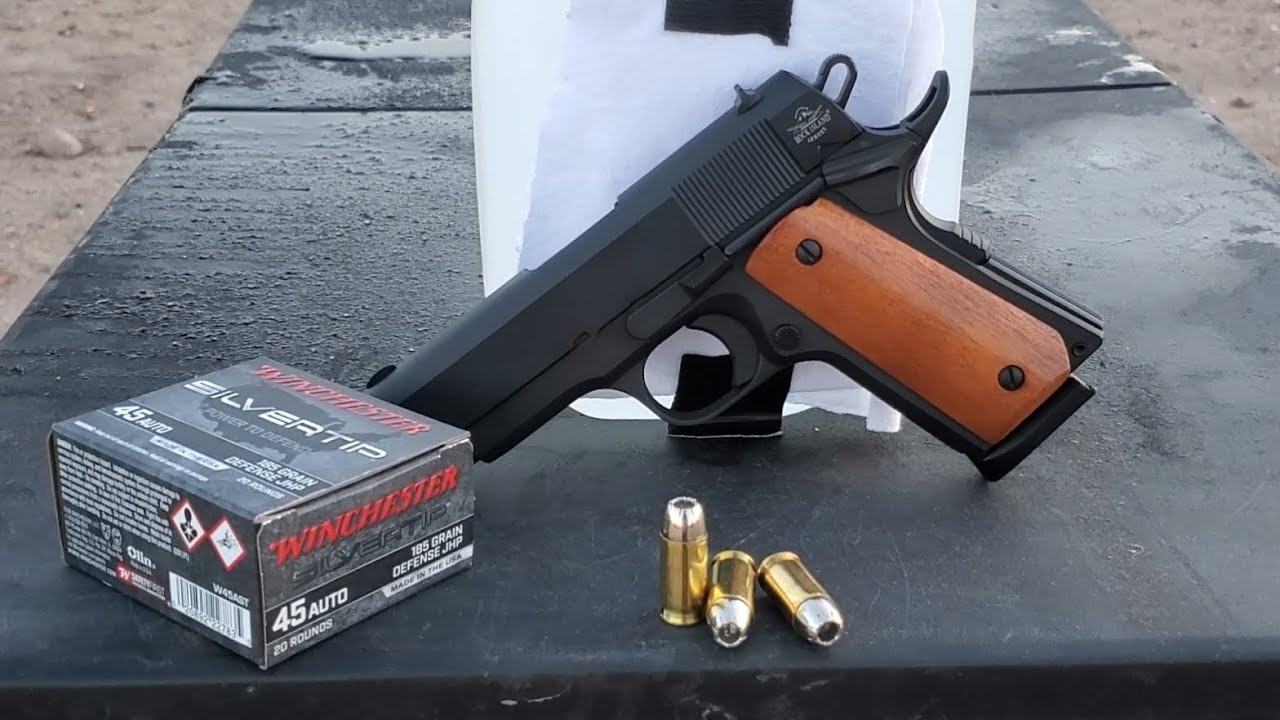 .45 acp winchester silvertip 185 grain (rock island gi cs 3.50