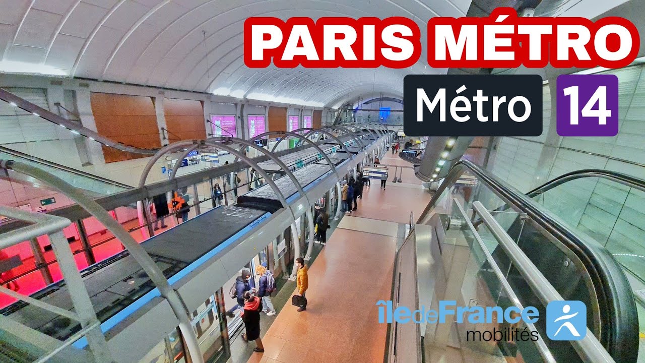 MP14/RATP/Châtelet Métro Ligne 14 (Paris, France) Euro Express