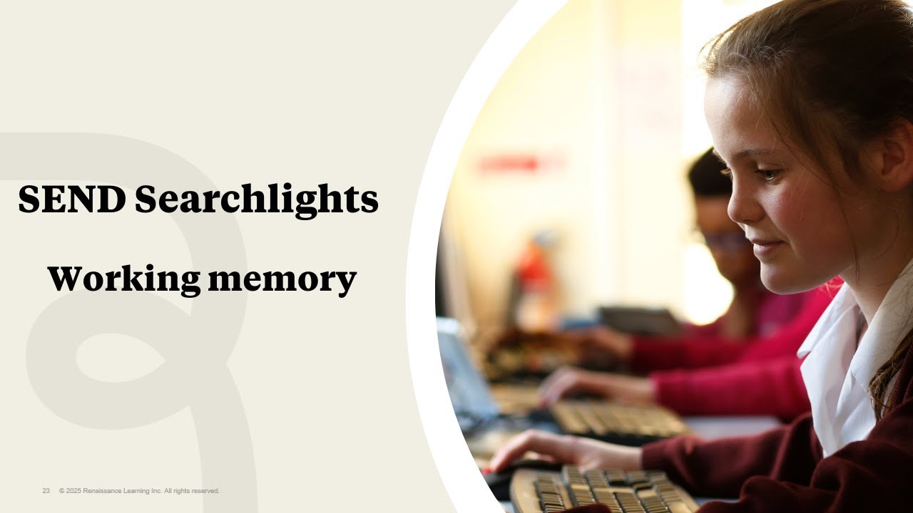 SEND Searchlights - Working memory