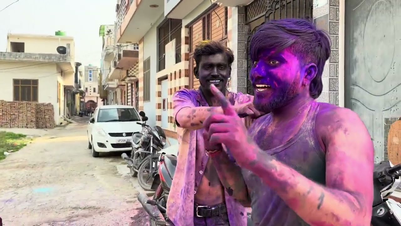 Holi mein kuch aisa hua 😂😂