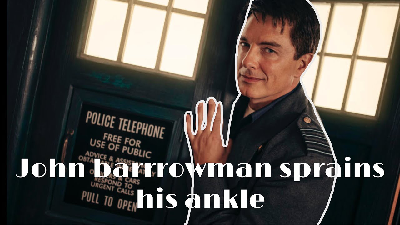 John Barrowman sprains his ankle || I&rsquo;m a celebrity