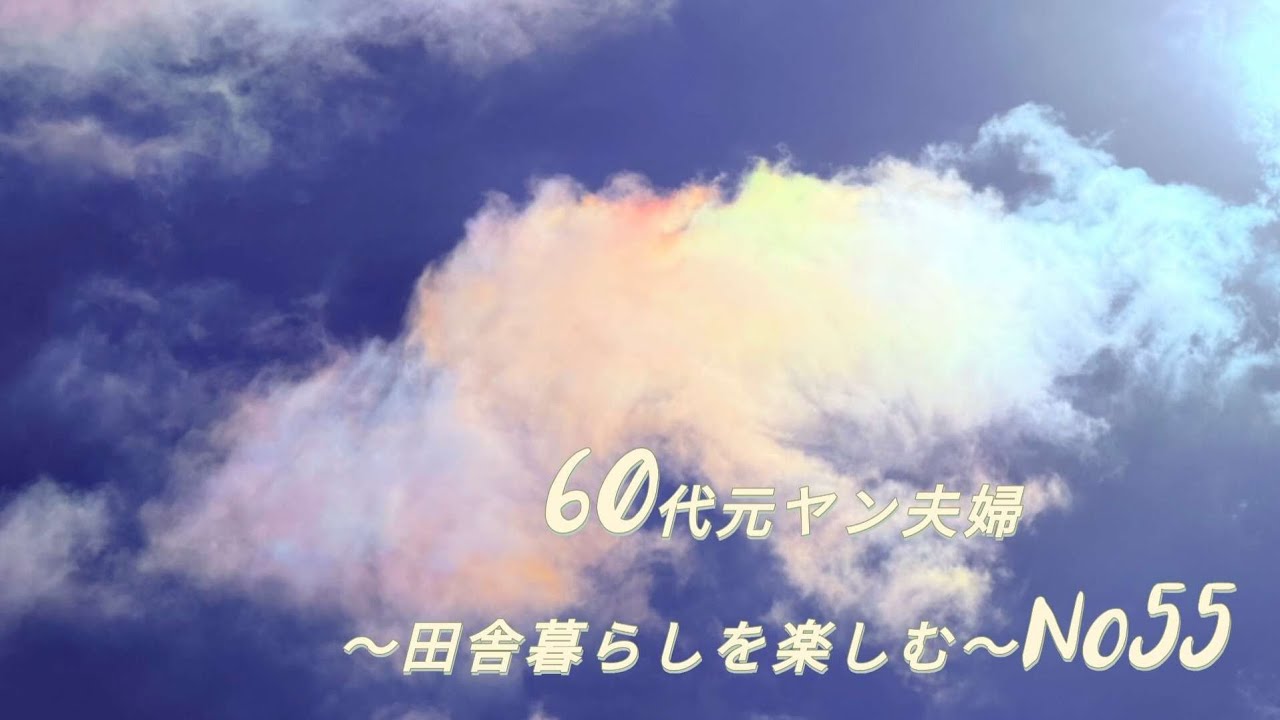 60代元ヤン夫婦〜田舎暮らしを楽しむ〜No55