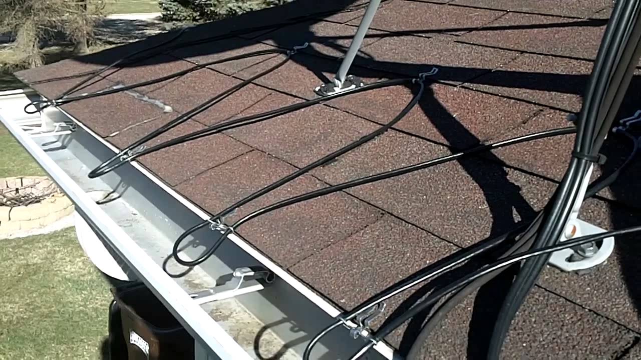 Heated Gutter Cable Installation-Easy Heat Cables