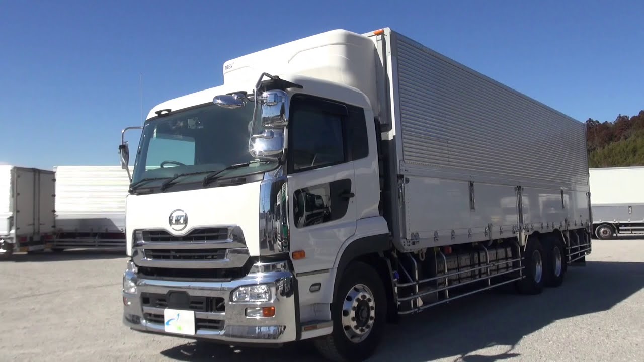 NISSAN QUON USED TRUCK 中古トラック H27 日産UD エスコット QKG-CD5ZA 冷凍ウイング車＜03-2112＞