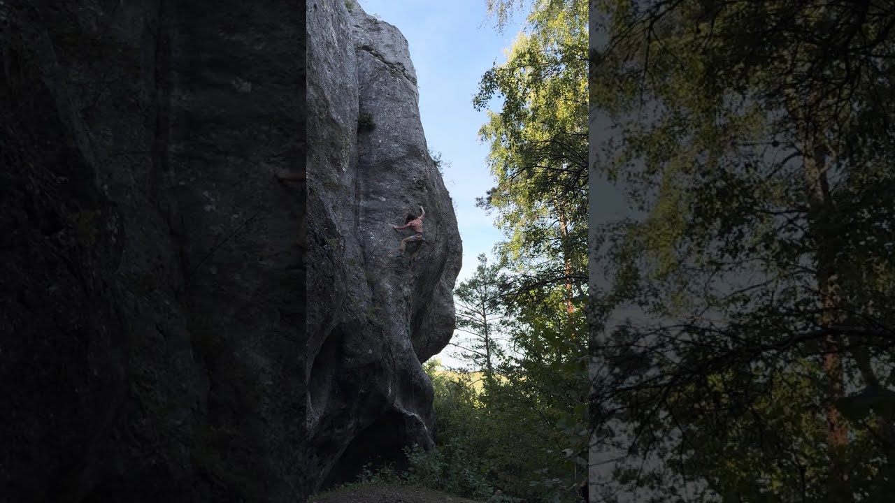 Wyrafinowana impertynencja VI.4+ (7c) Góra Kołoczek Jura Północna