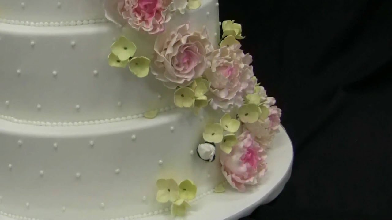 Flower Wedding Cake