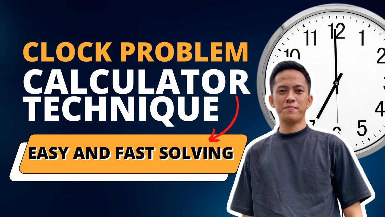 Clock Problem Calculator Technique