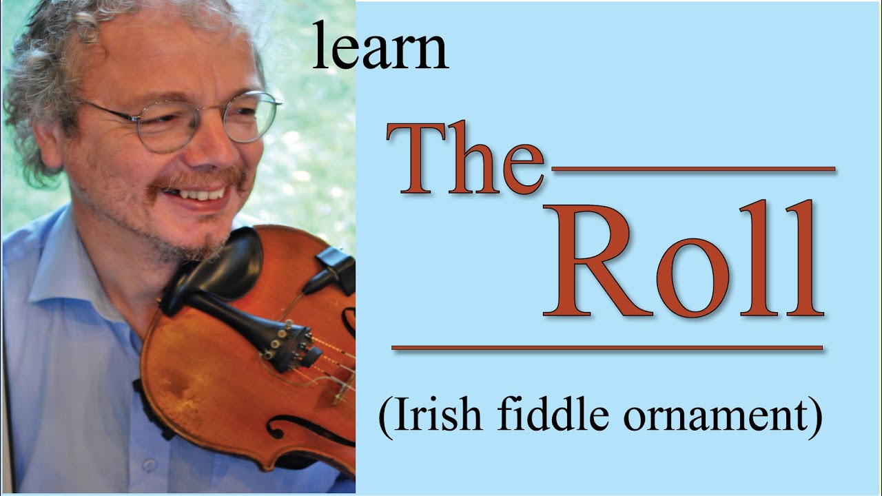 The Roll (fiddle ornament)