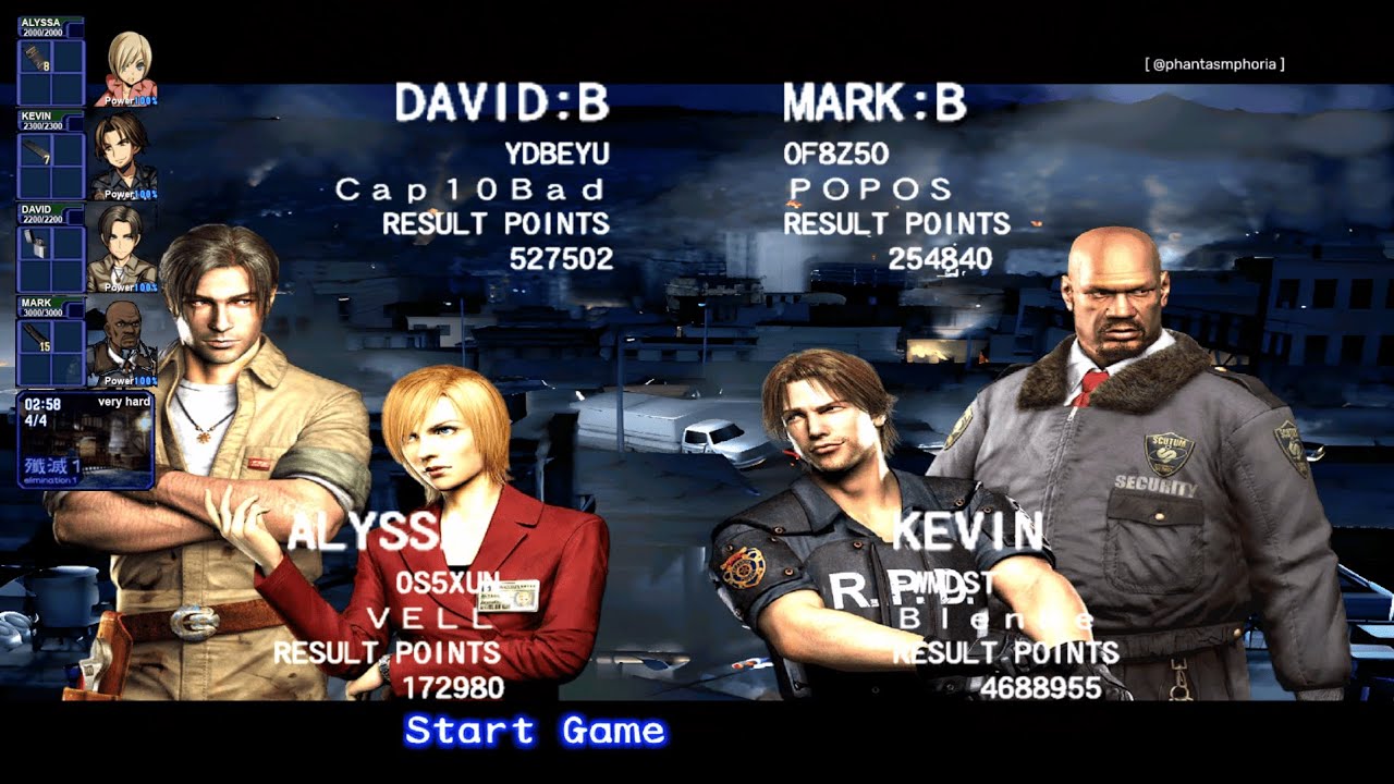 Resident Evil Outbreak File #2 | Eliminations 1 | Very Hard