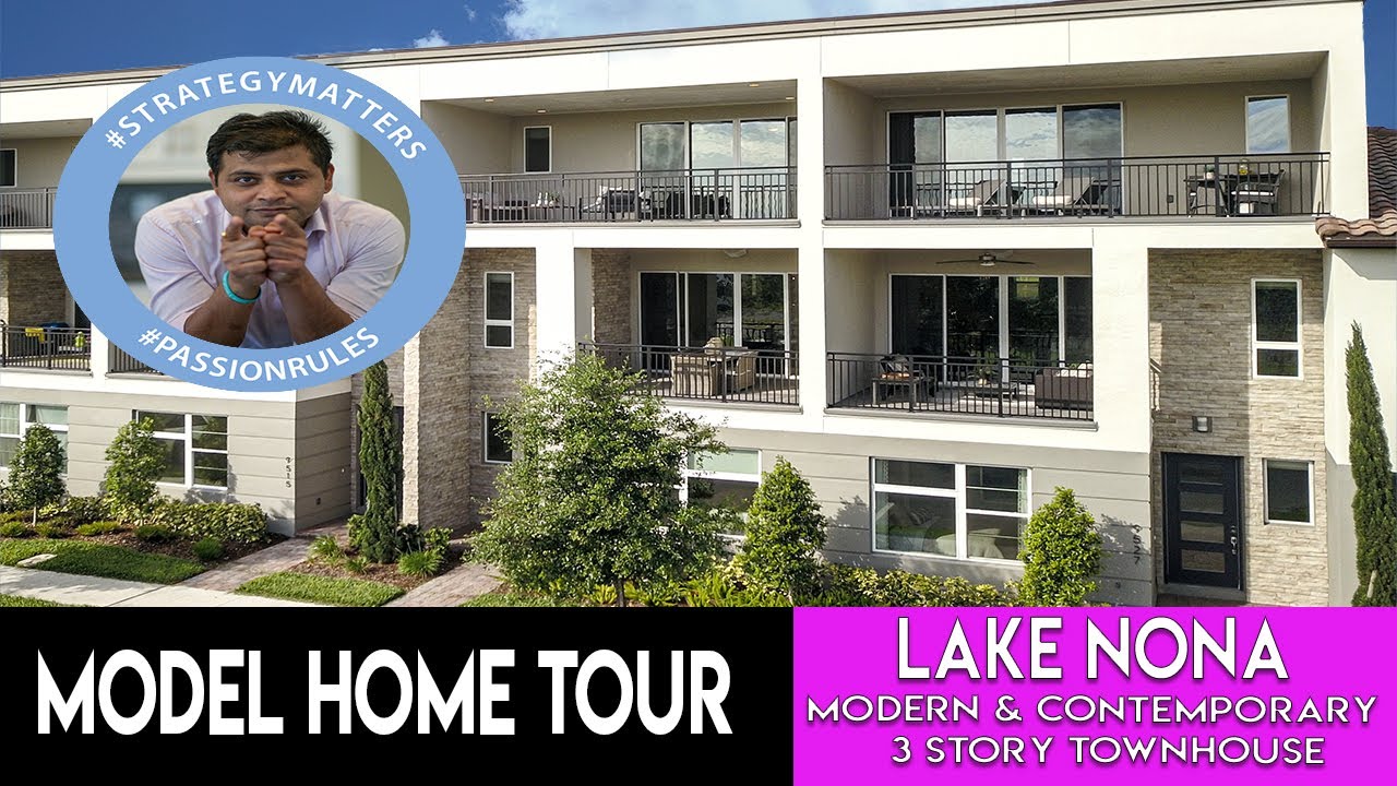 Eagle Creek Town Homes I Lake Nona Orlando I Jones Homes I Brand new Town Homes I Gated Community