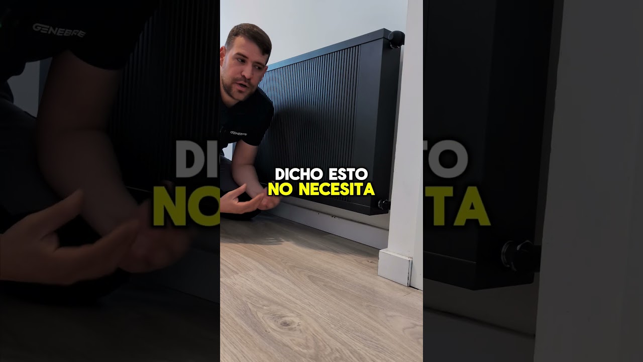 Radiadores de baja temperatura. Pr&oacute;ximamente habr&aacute; v&iacute;deo m&aacute;s explicativo. #fontanero #calefacci&oacute;n