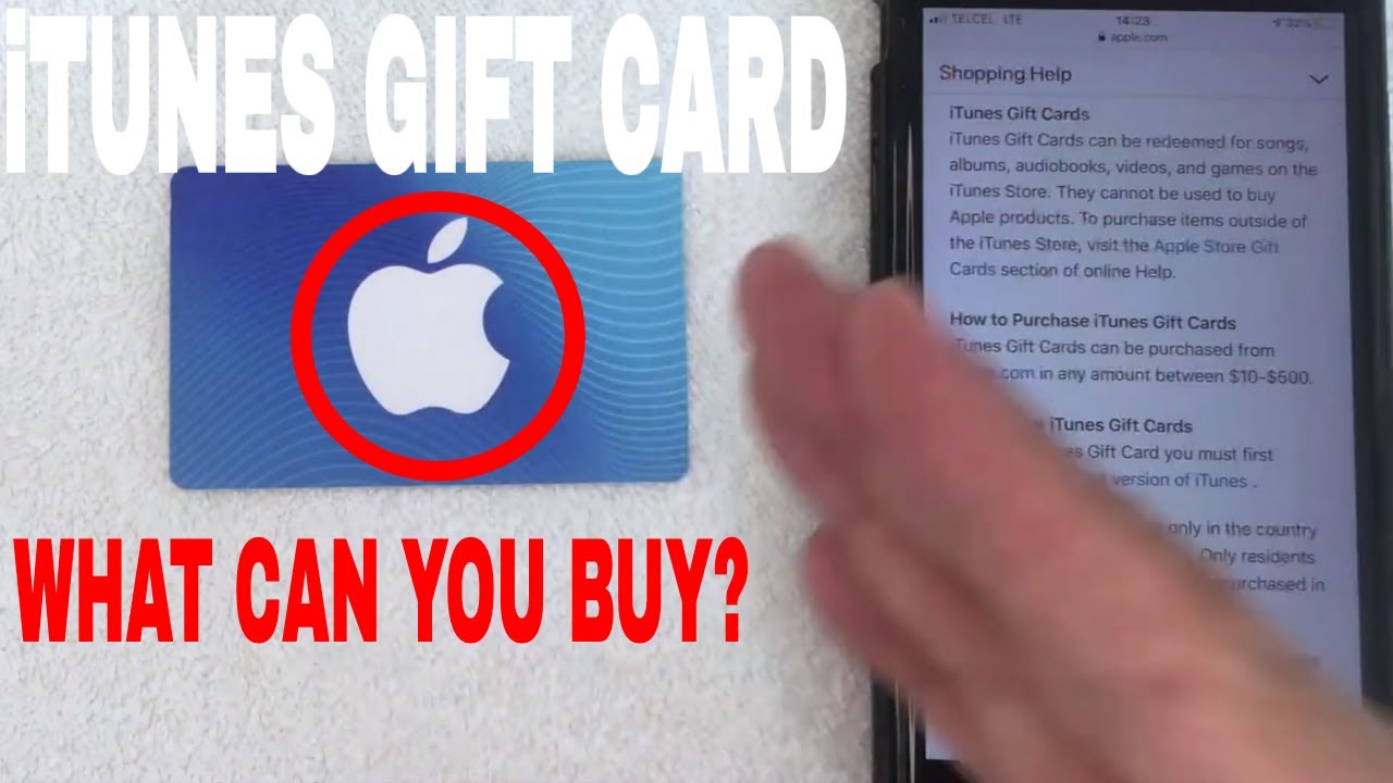 ✅  What Can You Buy With iTunes Gift Cards 🔴