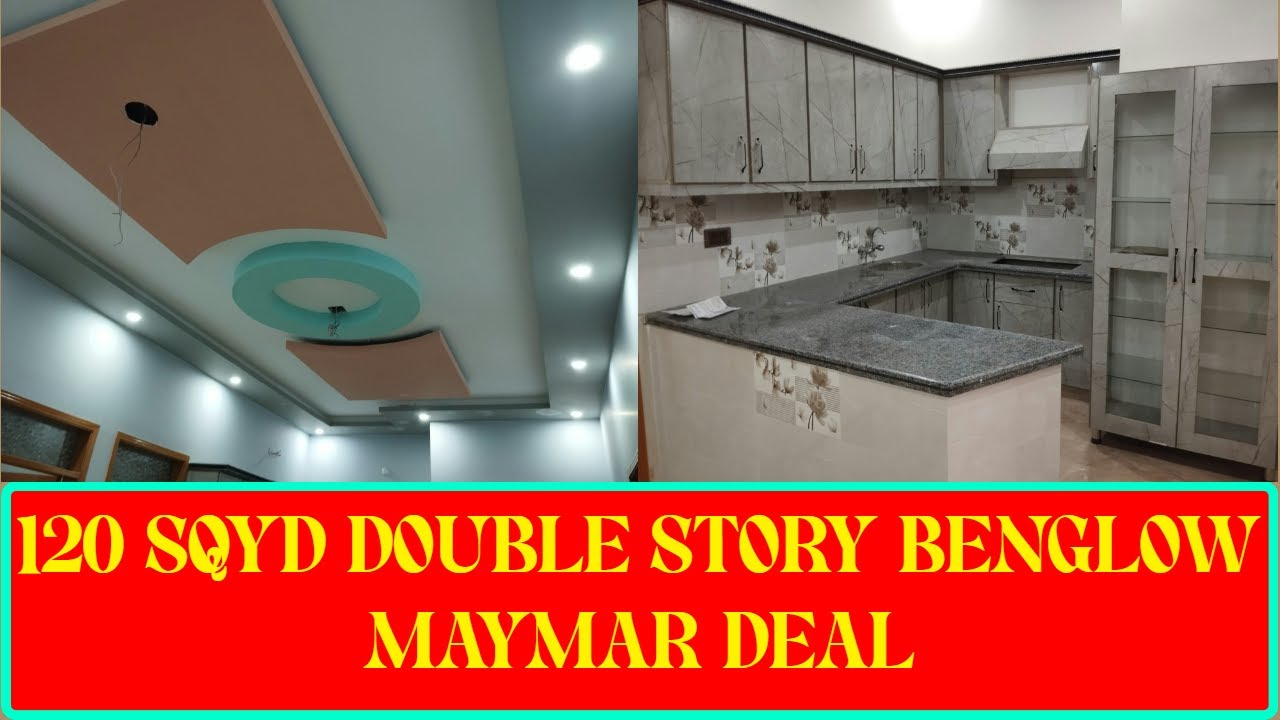 House For Sale In Maymar // 120 Sqyd Double Story Benglow New Construction // Bin Hashim Estate