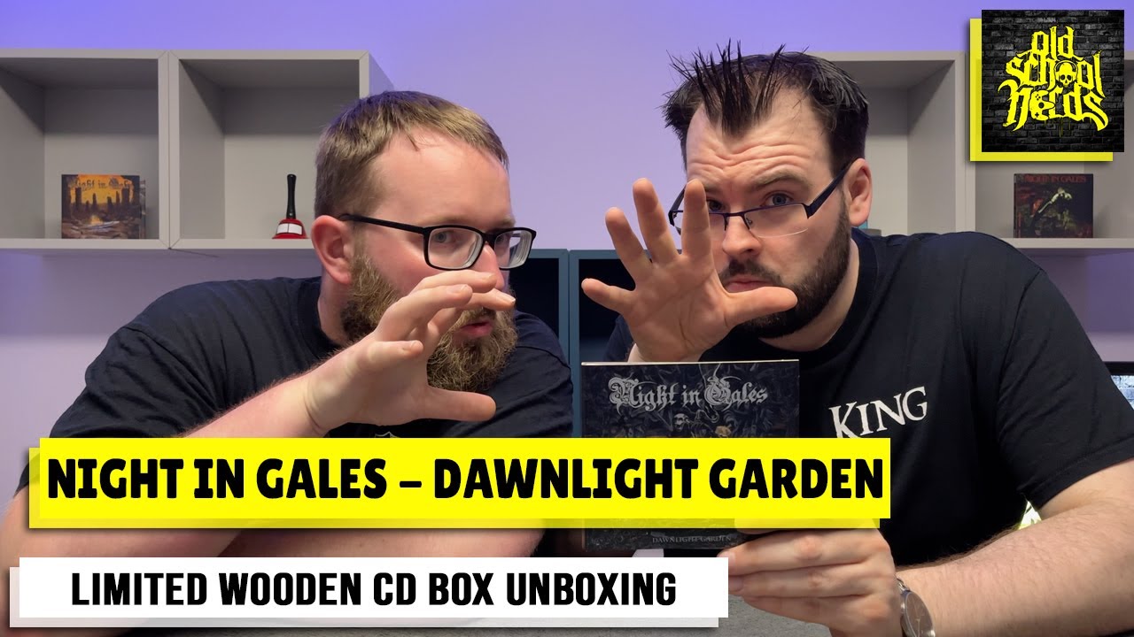 Night in Gales - Dawnlight Garden - Limited Wooden CD Box Unboxing