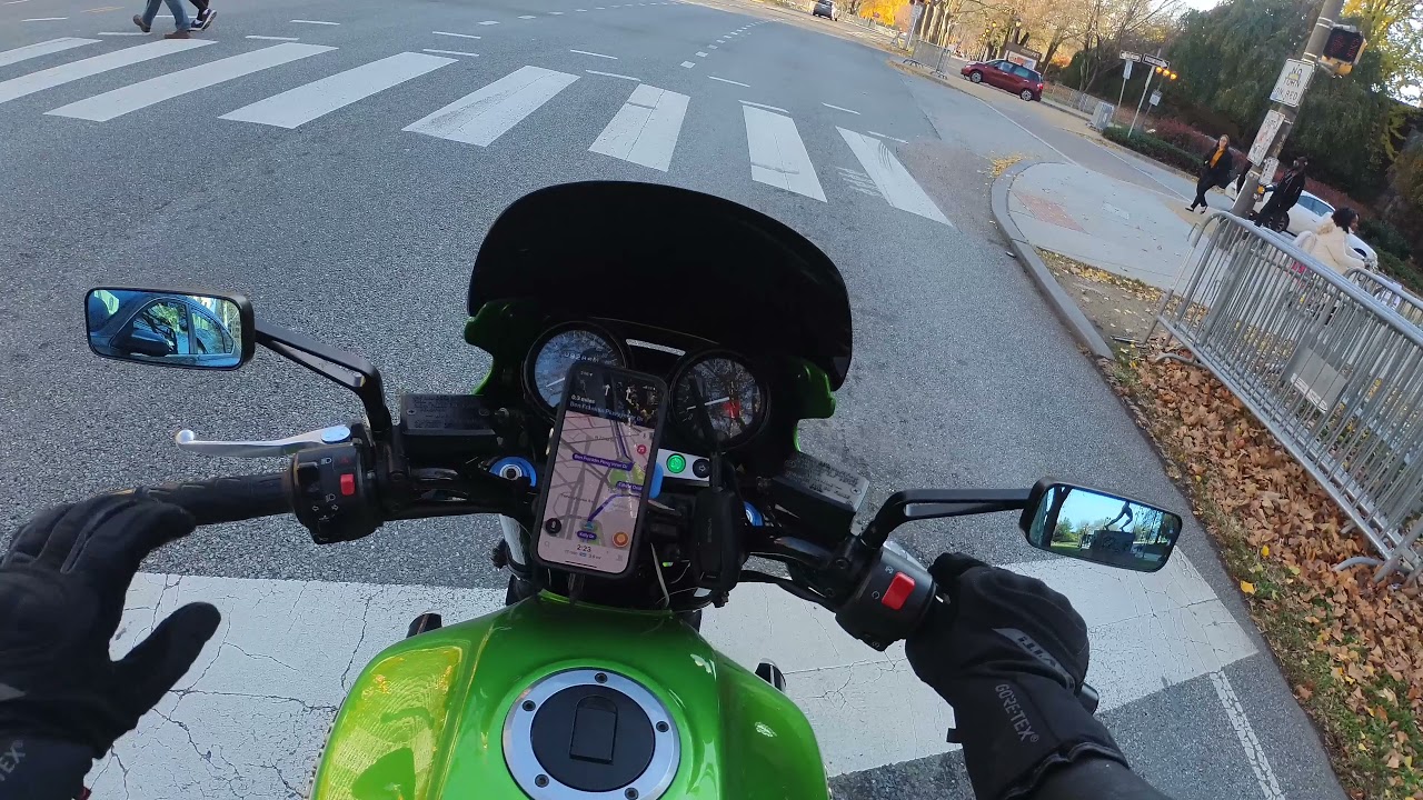 ZRX1200R - Kelly Drive Ride (Zoom F2 Audio Setup under seat)