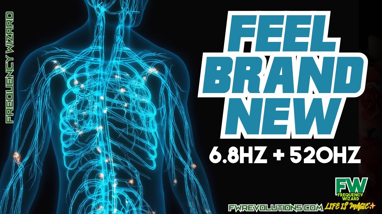 ⚡Lymphatic Flush Activation &ndash; 6.8Hz + 520Hz | Full-Body Detox + Energetic Immune Boost Field