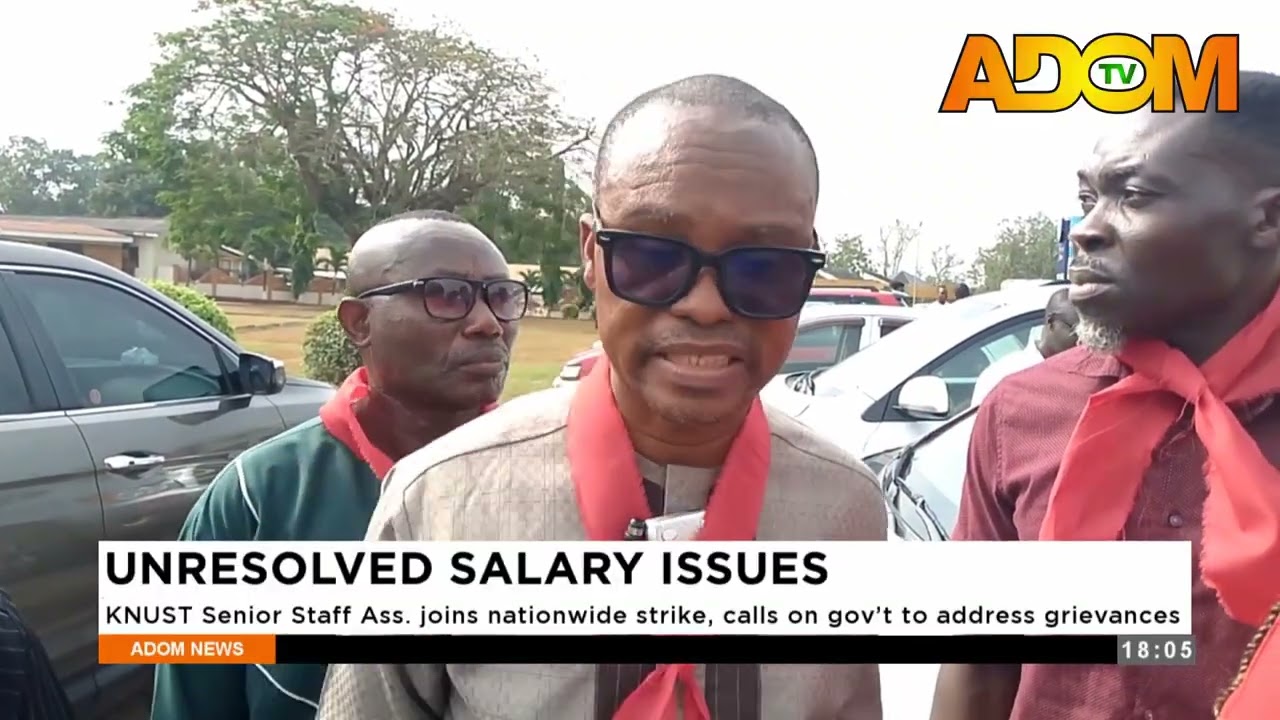 KNUST Senior Staff Ass. joins nationwide strike, calls on gov't to address grievances (03-02-26)