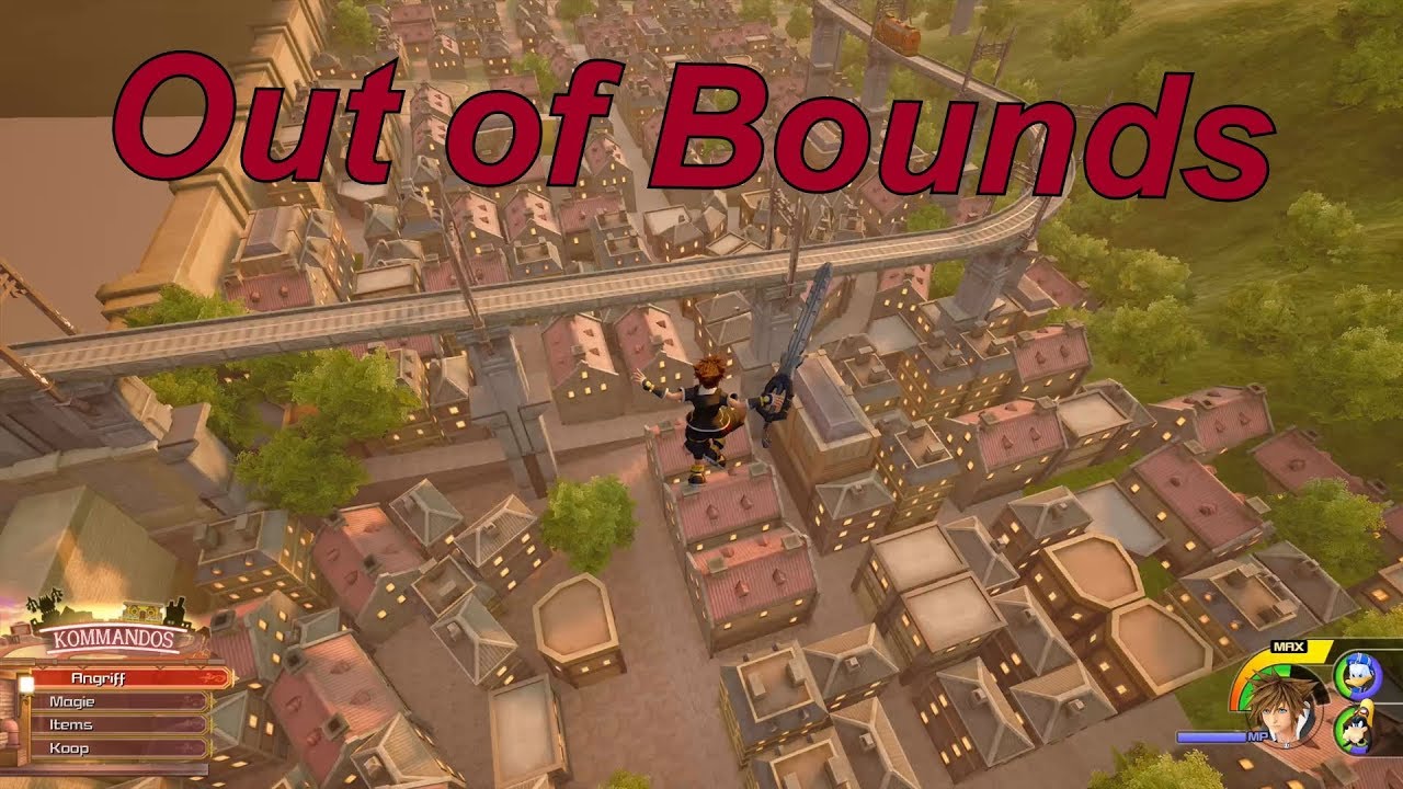 KINGDOM HEARTS 3 Exploring Twilight Town [Out of Bounds]