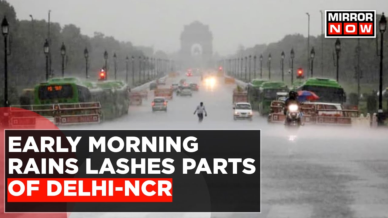 Monsoon Alert: Rain Lashes Part Of Delhi-NCR, More Showers Predicted | Latest English News
