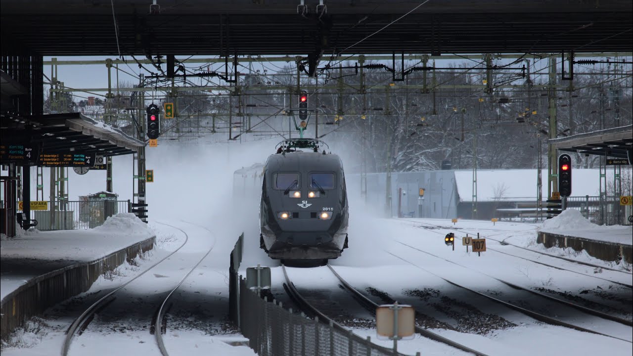 Vintertåg i Stockholm!