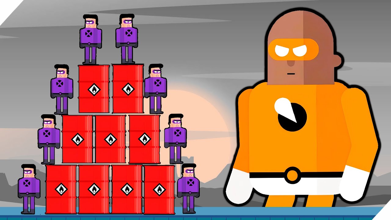 ЭТОТ СУПЕРГЕРОЙ УПРАВЛЯЕТ КАМНЕМ! The Superhero League 2