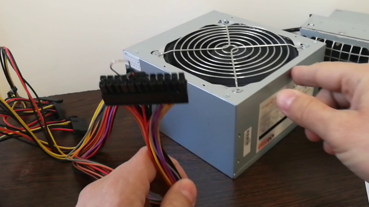 Cum controlam testam  verificam corect o sursa de alimentare calculator pc