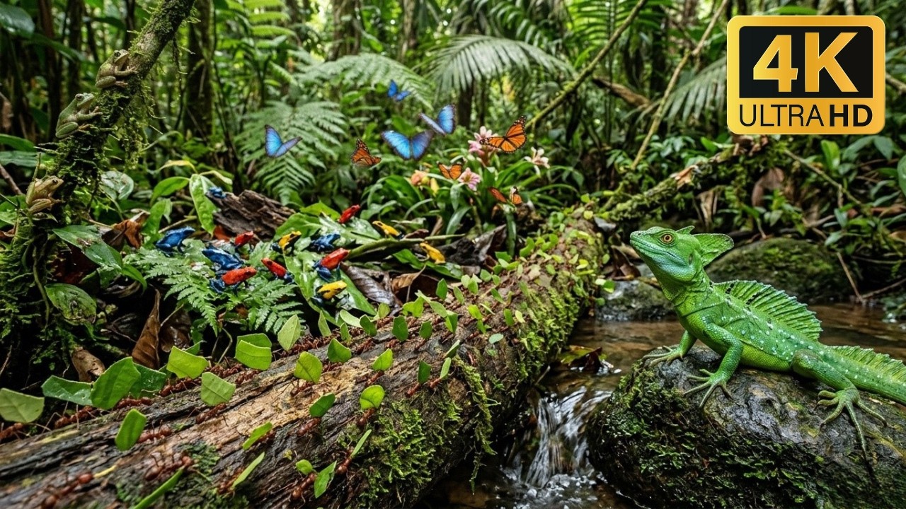 Relaxing Walk in the Amazon The Forest Floor — Leafcutter Ants, Basilisks & The Architecture of Rain