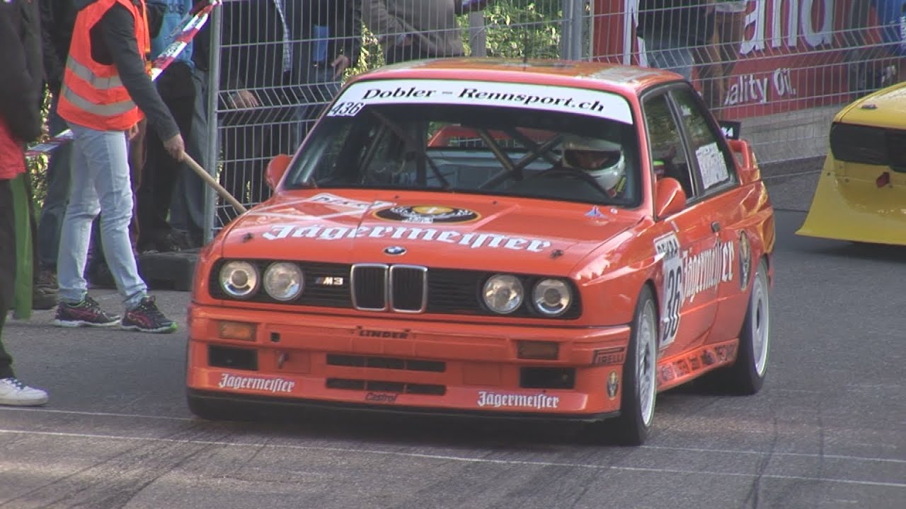 Swiss Hillclimb Hemberg 2013. Lancia Delta S4, BMW M3 E30 DTM, Opel Kadett C, Honda, Mitsubishi ...