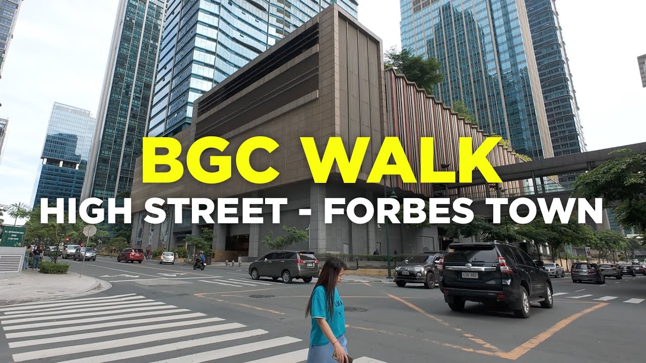 Walking the most MODERN CITY in Metro Manila Philippines! | Bonifacio Global City (BGC)