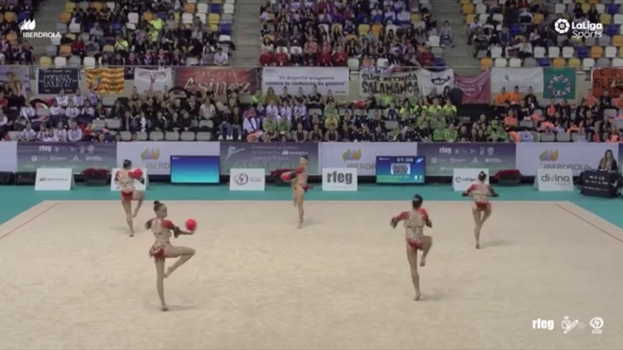 Campeón de España Primera Categoría finales por aparatos. CD Batistana de Tenerife 2019