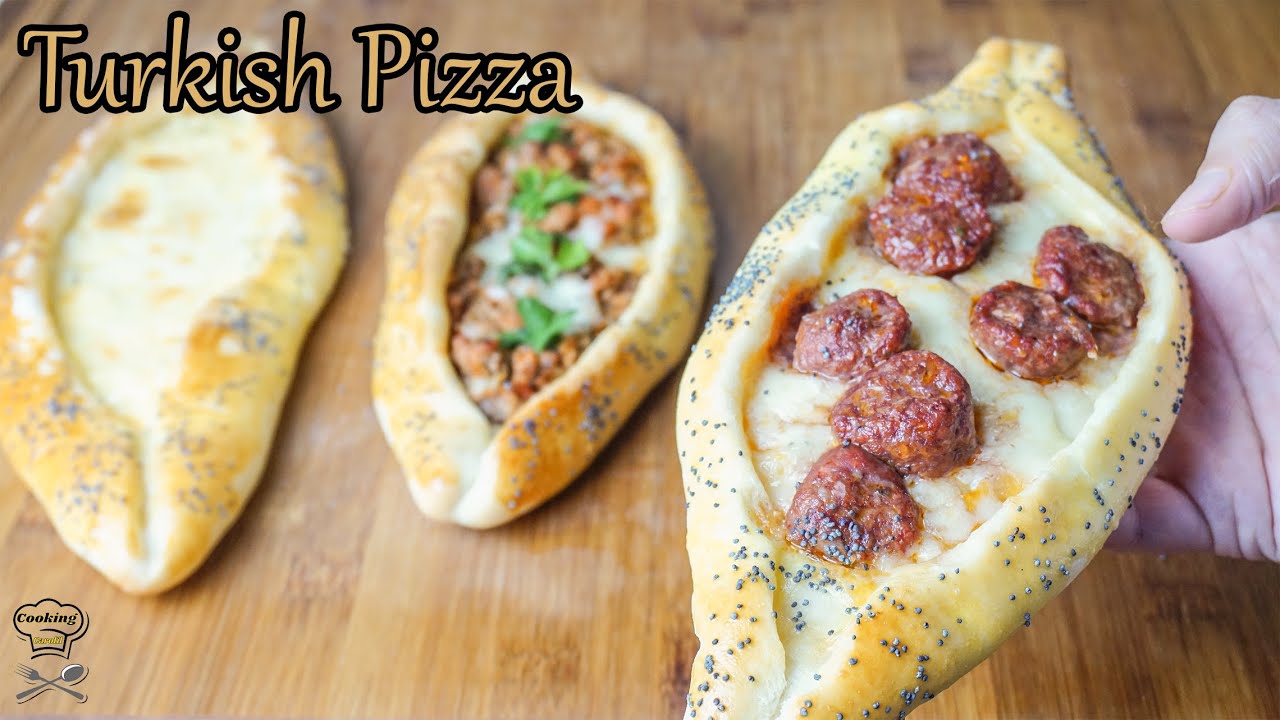 Recette Pizza turque (Turkish pizza) / Différentes saveurs 😋