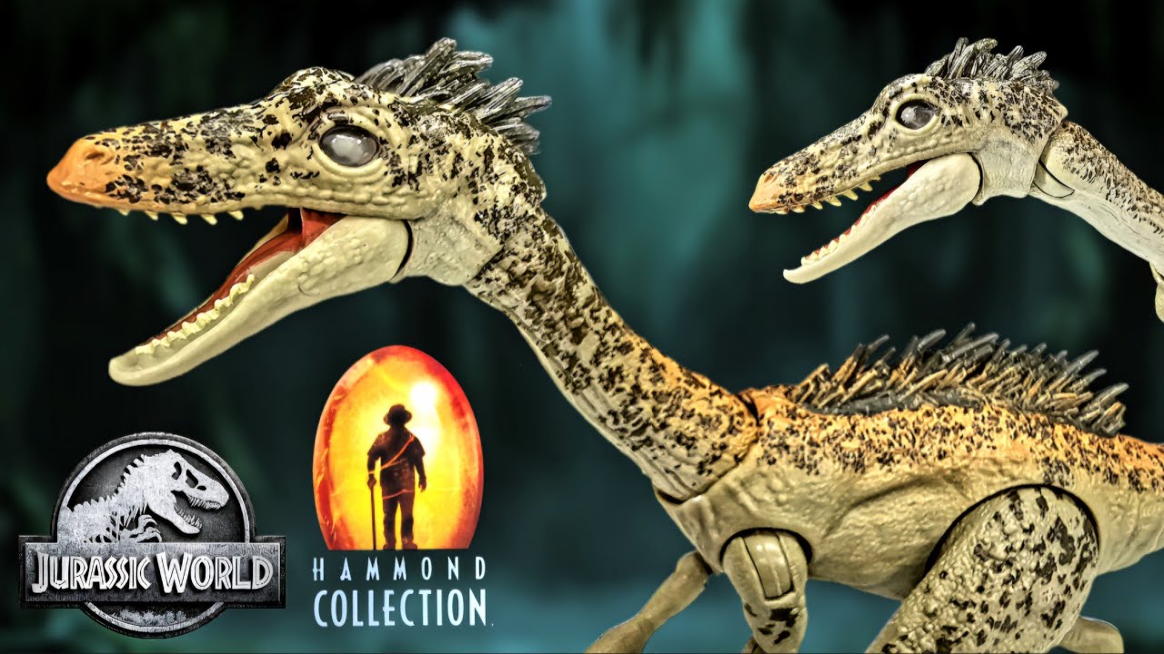 Mattel Hammond Collection Troodon Review!!! Jurassic World!