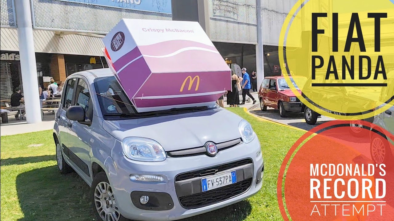 Panda A Pandino McDonald's World Record attempt for Charity