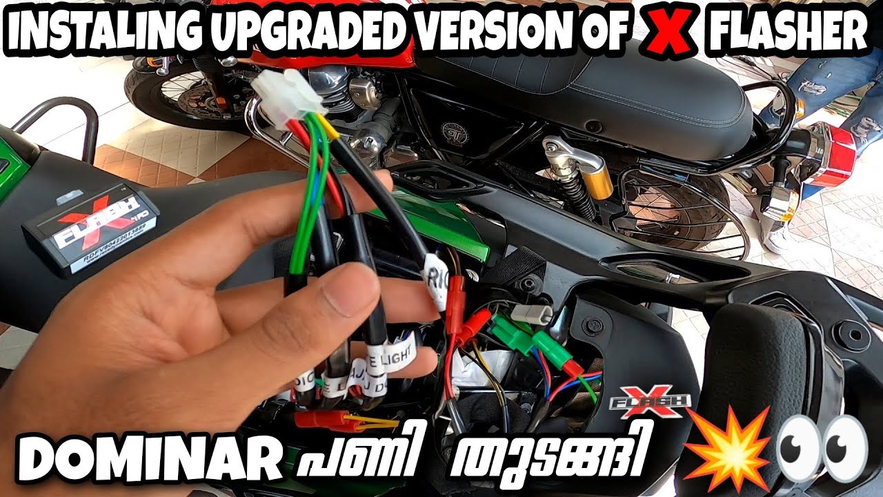 പണി കിട്ടാതെ നോക്കണം💥| Installing XFlash  in dominar 400 malayalam Latest