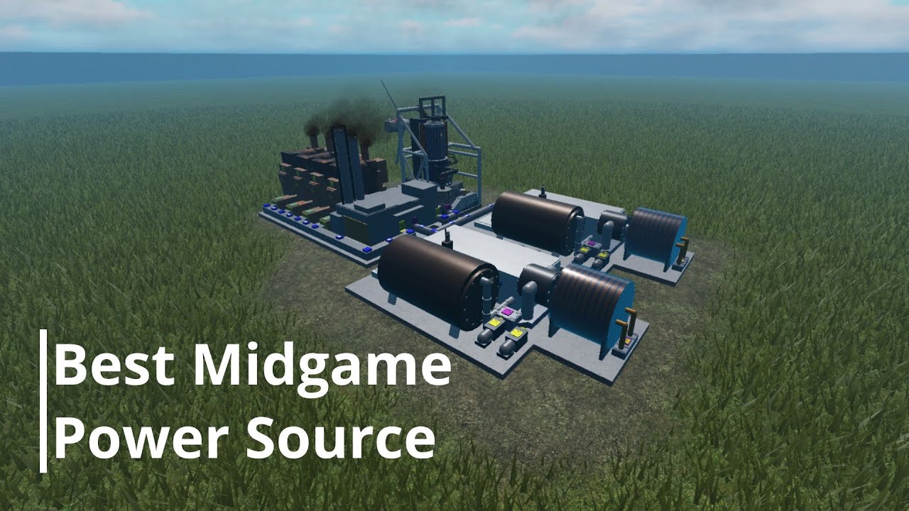 Best Midgame Power Source | Roblox Industrialist