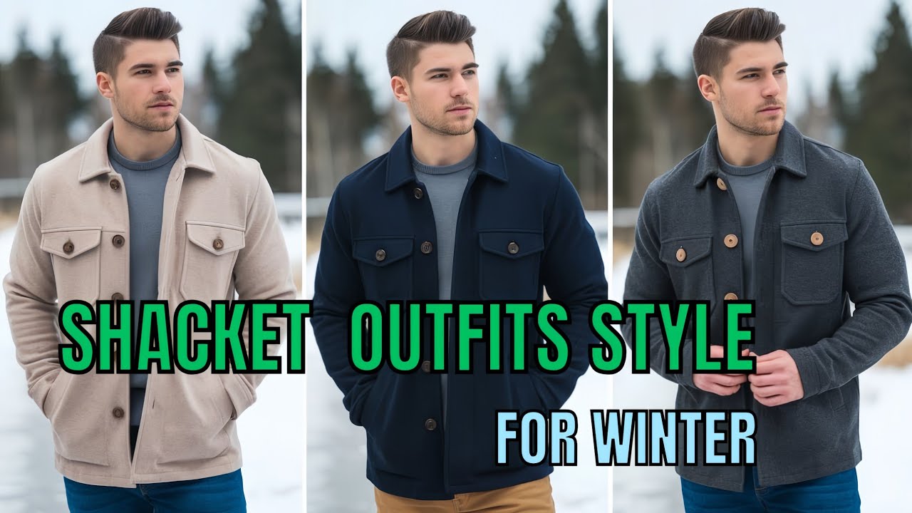 How to style a shacket in winter