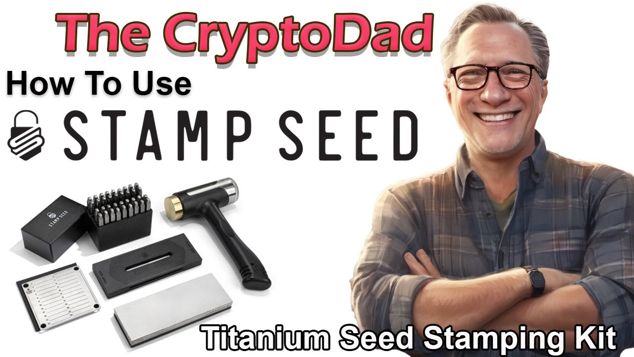 Защитите свою Seed-фразу: защитите свою криптовалюту с помощью титановых пластин Stamp Seed | Cry...